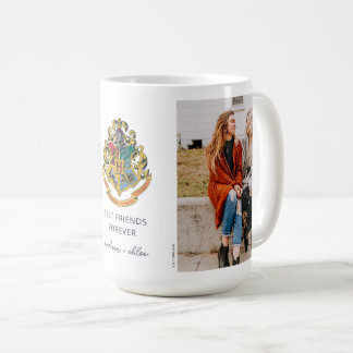 Taza De Café Harry Potter | Hogwarts Crest - Mejores amigos