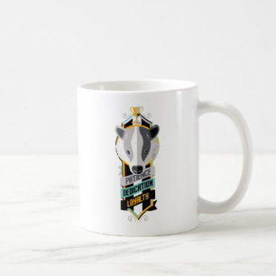 Taza De Café Harry Potter   HUFFLEPUFF™ House Traits Sigil