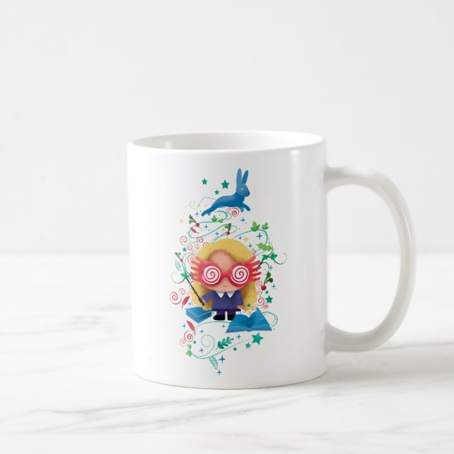 Taza De Café Harry Potter | Luna Lovegood Gráfico (Derecha)