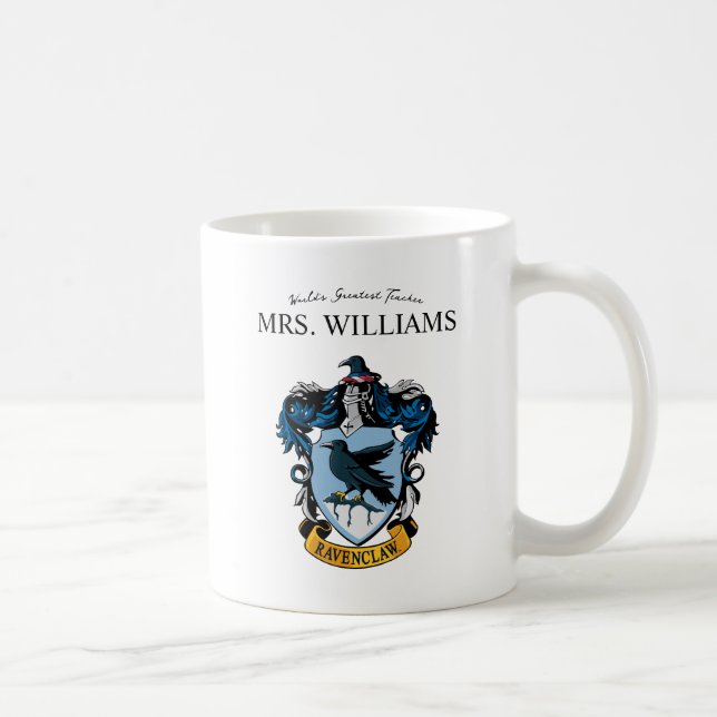 Taza De Café Harry Potter | Profesor Ravenclaw Personalizado (Derecha)