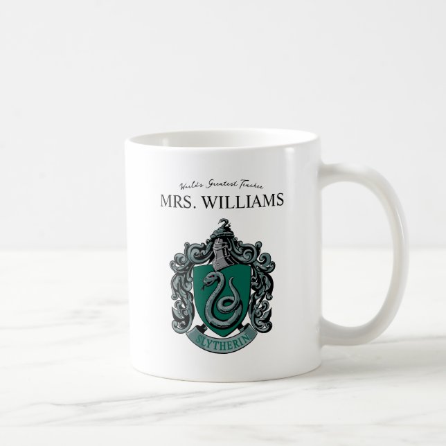 Taza De Café Harry Potter | Profesor Slytherin Personalizado (Derecha)