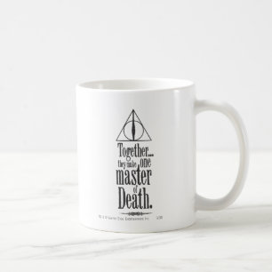 Taza De Café Harry Potter Spell Maestro de la Muerte