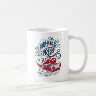 Taza De Café Harry Potter | Tipografía del Expreso de Hogwarts