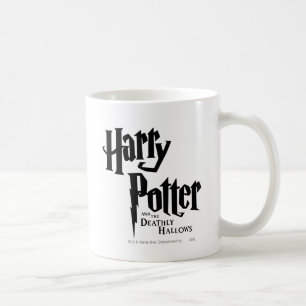 Taza De Café Harry Potter y el logotipo de las reliquias de la 