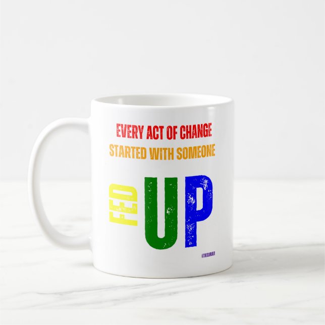 Taza De Café Hartos y despedidos (Izquierda)