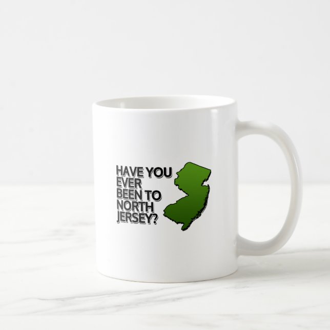 Taza De Café ¿Has estado alguna vez en North Jersey? (Derecha)