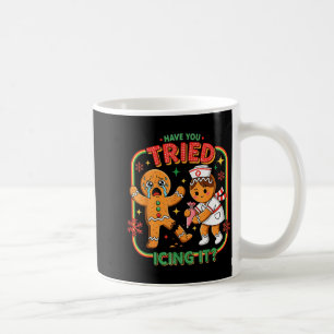 Taza De Café ¿Has probado a glasearlo Pan de Jengibre Enfermera