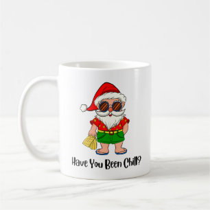 Taza De Café ¿Has Sido Chill? Navidades Santa in Beach Vibe