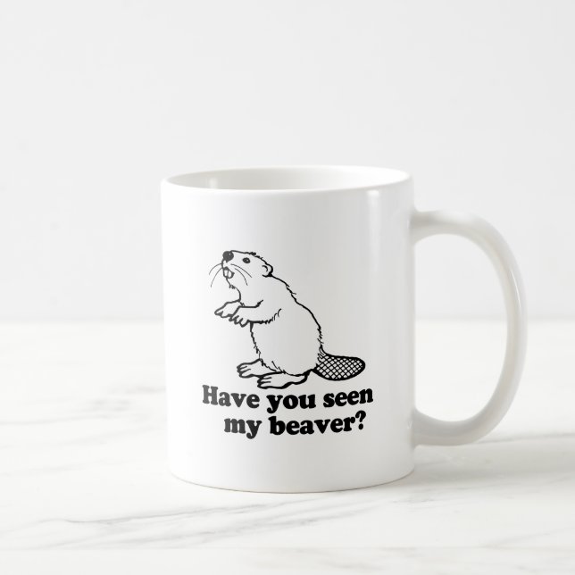 TAZA DE CAFÉ ¿HAS VISTO A MI CASTOR? (Derecha)