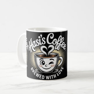 Taza De Café Hasi’s Coffee Cute Smiling Cup Mug