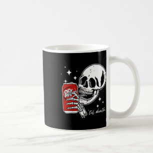 Taza De Café Hasta la muerte Dr. Skeleton Halloween Cute
