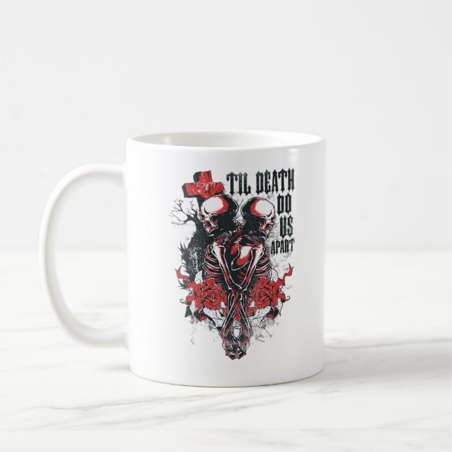 Taza De Café Hasta que la muerte nos aparte del clásico (Izquierda)