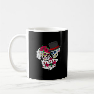 Taza De Café Hasta que la muerte nos haga un cráneo parcial