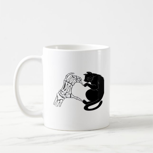 Taza De Café Hasta que los gatos de la muerte nos hagan lo que  (Izquierda)