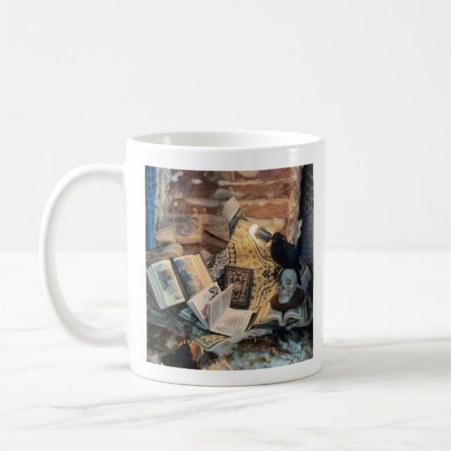 Taza De Café Haunted House of Lewis Coffee Mug 5 (Raven) (Izquierda)
