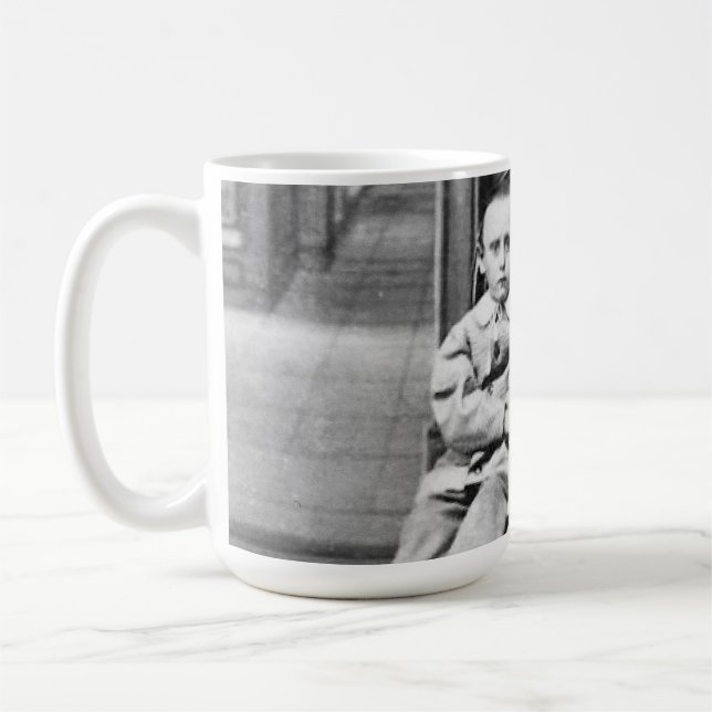 Taza De Café Haunting Vintage Sibling Portrait  (Izquierda)