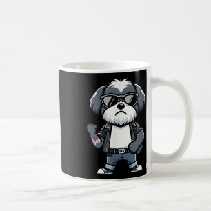 Taza De Café Havanese I love Dad Funny Dog Tattoo