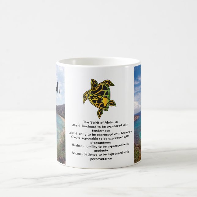 Taza De Café Hawai Hanauma Bay Aloha (Centro)