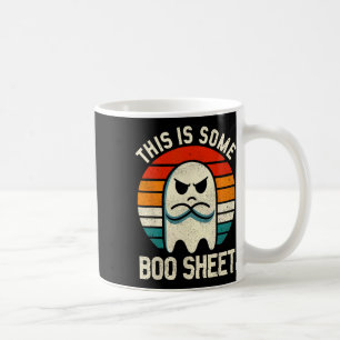 Taza De Café ¿Hay Alguna Hoja De Bote Retro Fantasma De Hallowe