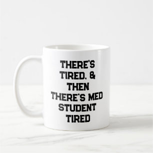 Taza De Café Hay Cansancio, Y Luego Hay Cansancio De Estudiante