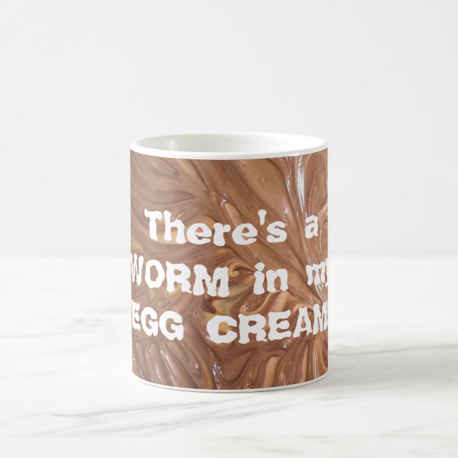 Taza De Café ¡Hay un GUSANO en mi CREMA de HUEVO! (Centro)