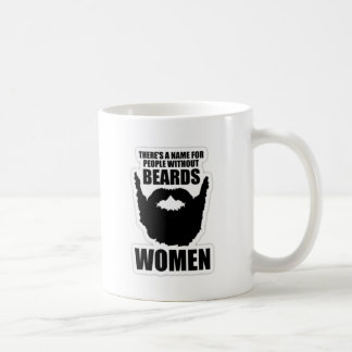 Taza De Café ¡Hay un nombre para la gente sin las barbas,