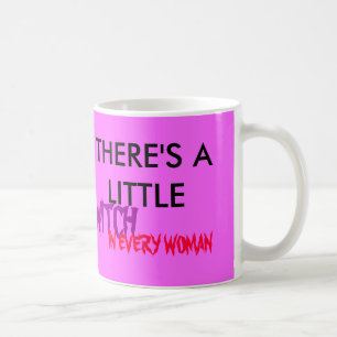 TAZA DE CAFÉ HAY UN POCO, BRUJA, EN CADA MUJER