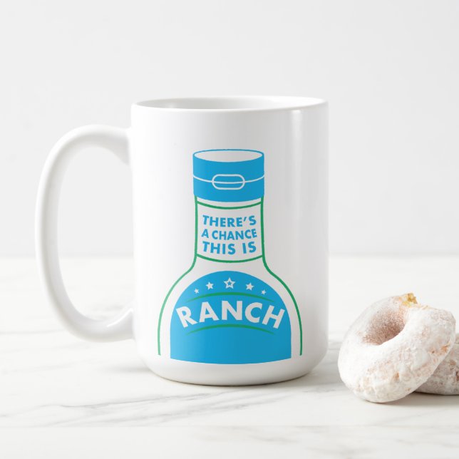 Taza De Café Hay una ocasión que éste es el rancho el | (Con donut)
