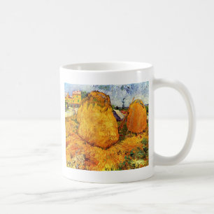 Taza De Café Haystacks en Provenza de Van Gogh.