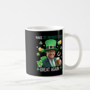 Taza De Café Haz de nuevo genial el día de San Patricio Leprech