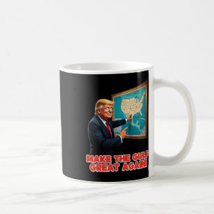 Taza De Café Haz de nuevo genial el Golfo divertido Trump Bienv
