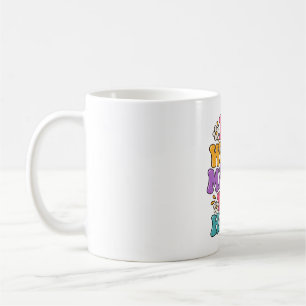 Taza De Café Haz Lo Que Te Haga Feliz – Colorido Positivo Retro