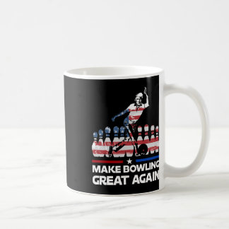 Taza De Café Haz que el boliche sea genial de nuevo divertido T