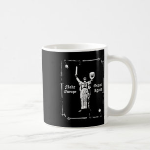 Taza De Café Haz que Europa sea grande otra vez Estatua de la M