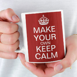 Taza De Café Haz Que Te Guardes Tranquilo - Personalizable comp