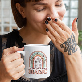 Taza De Café Haz tu propia cocina mágica en arco iris
