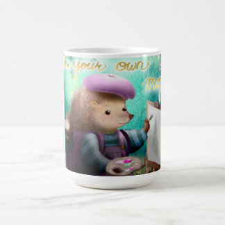 Taza De Café Haz tu propio Hedgehog Mágico, Porcupine