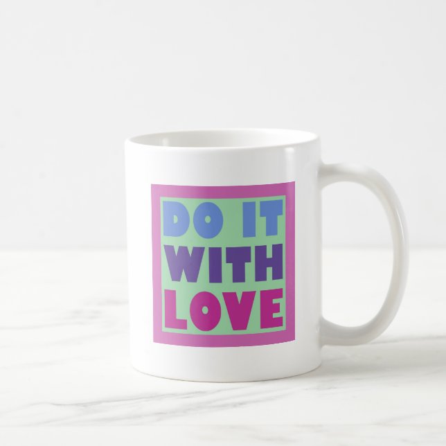 Taza De Café Hazlo con amor (Derecha)
