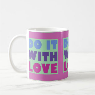 Taza De Café Hazlo con amor Wraparound Mug