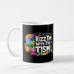 Taza De Café Hazlos Rizar Con El Tism Meme Divertido Conciencia