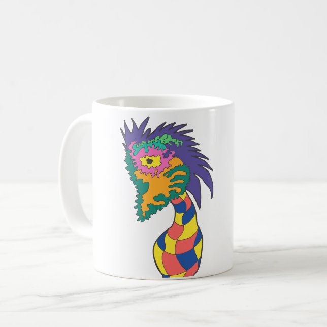 Taza De Café Hazy Vase Face (Anverso izquierdo)