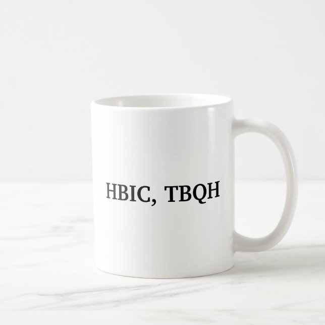 TAZA DE CAFÉ HBIC, TBQH (Derecha)