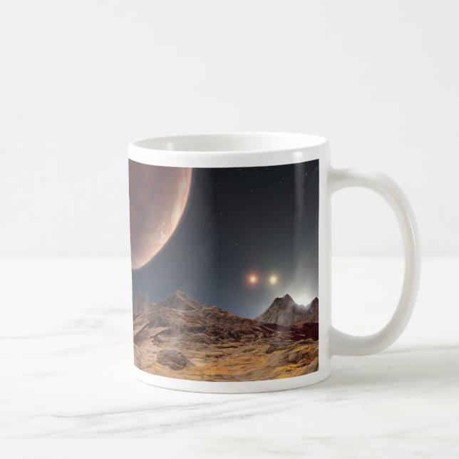 Taza De Café HD188753 NASA de tres soles (Derecha)