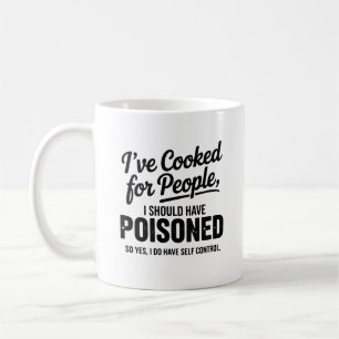 Taza De Café He cocinado para personas que debí haber envenenad