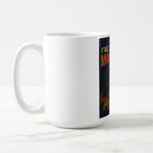 Taza De Café He Creado una Planta Monstera de Terror Retro