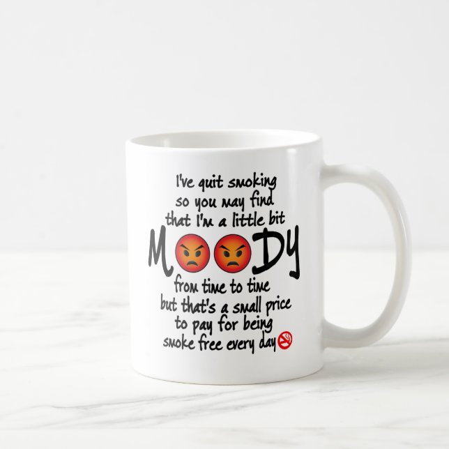 Taza De Café He dejado de fumar regalo (Derecha)