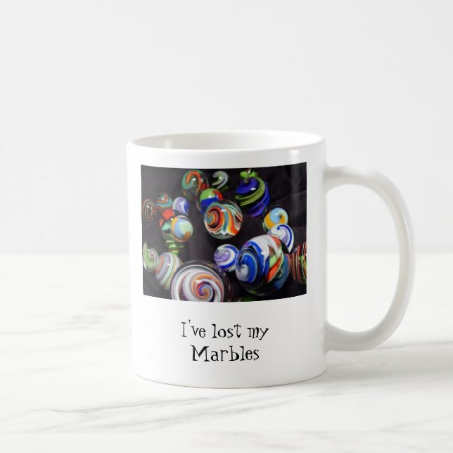 Taza De Café He perdido mis mármoles (Derecha)