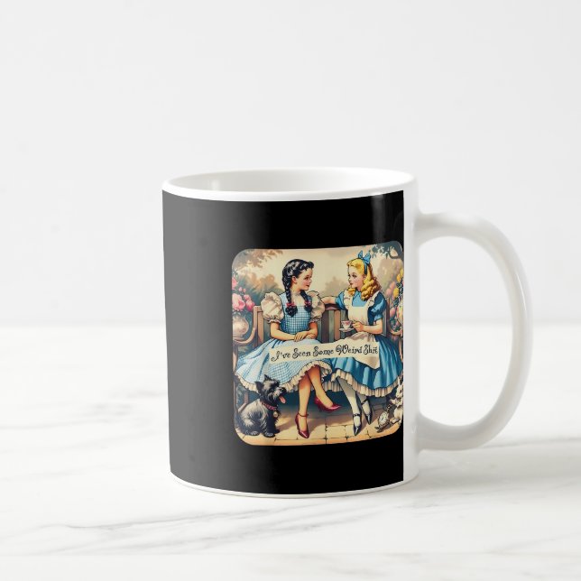Taza De Café He Visto Algo Extraño (Derecha)