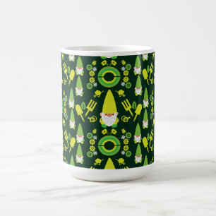 Taza De Café Head Garden Gnome Gardener