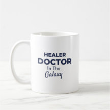 Healer Doctor in the Galaxy Typography Design